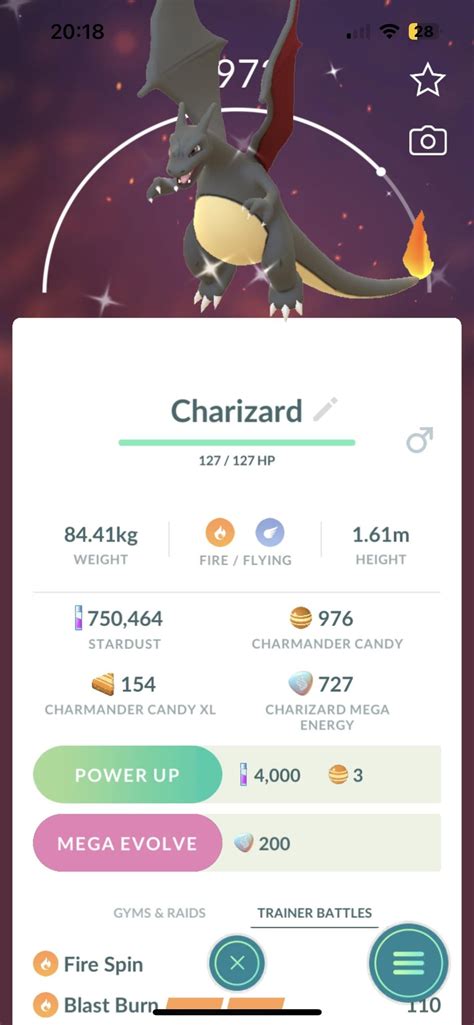 charizard legacy moves.